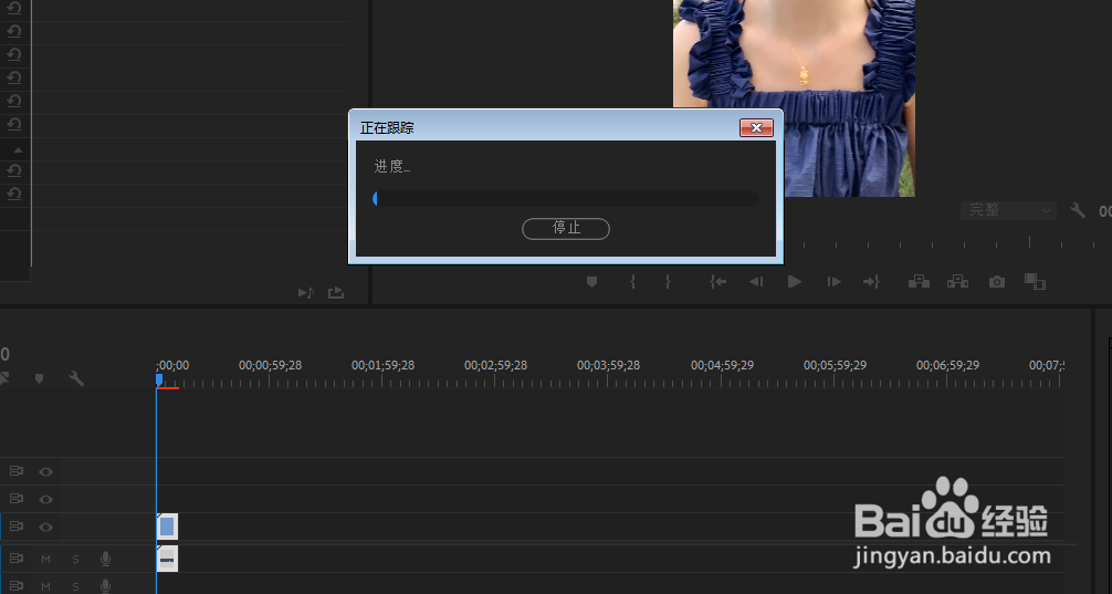 pr高斯模糊怎么加上跟踪效果