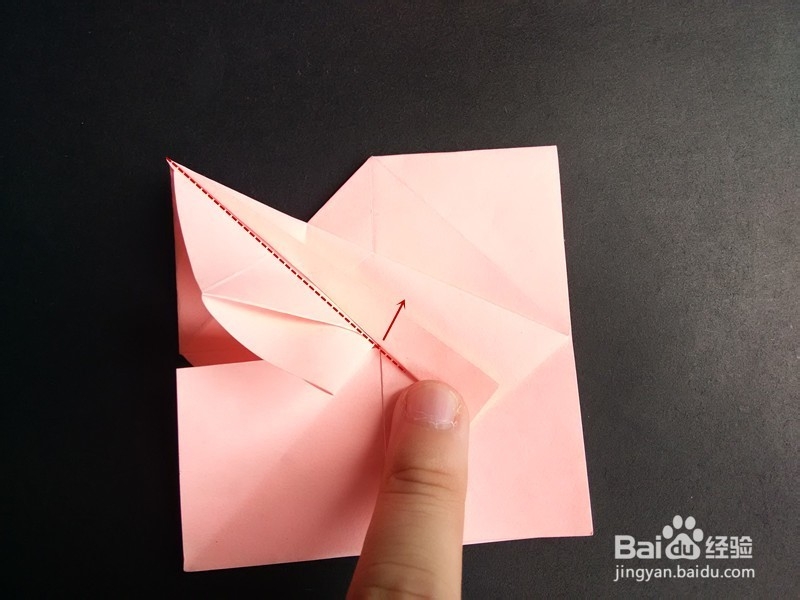 旋转信封的折法