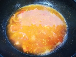 番茄丸子粉丝汤的做法