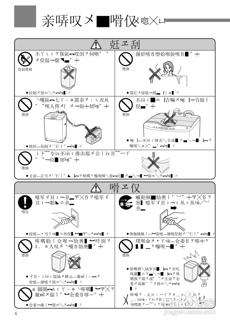 HITACHI NW-6SD全自动电器洗衣机说明书:[1]