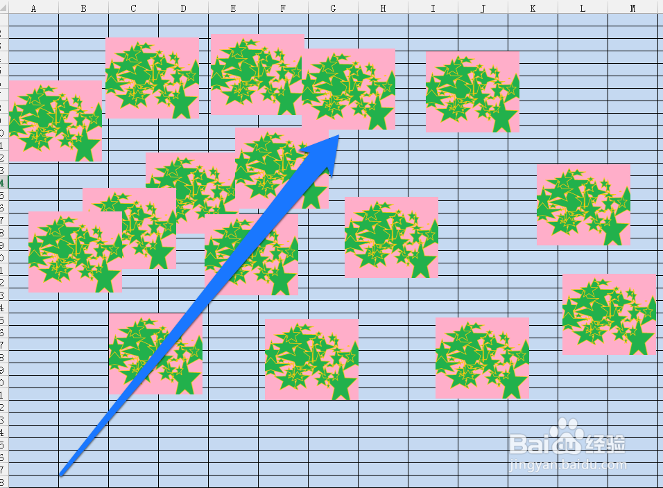 怎样快速选择删除excel中的图片