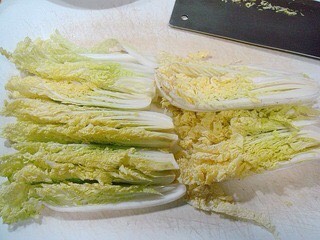 在家如何制作开水白菜