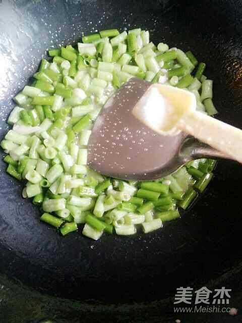 空菜炒豆角的做法