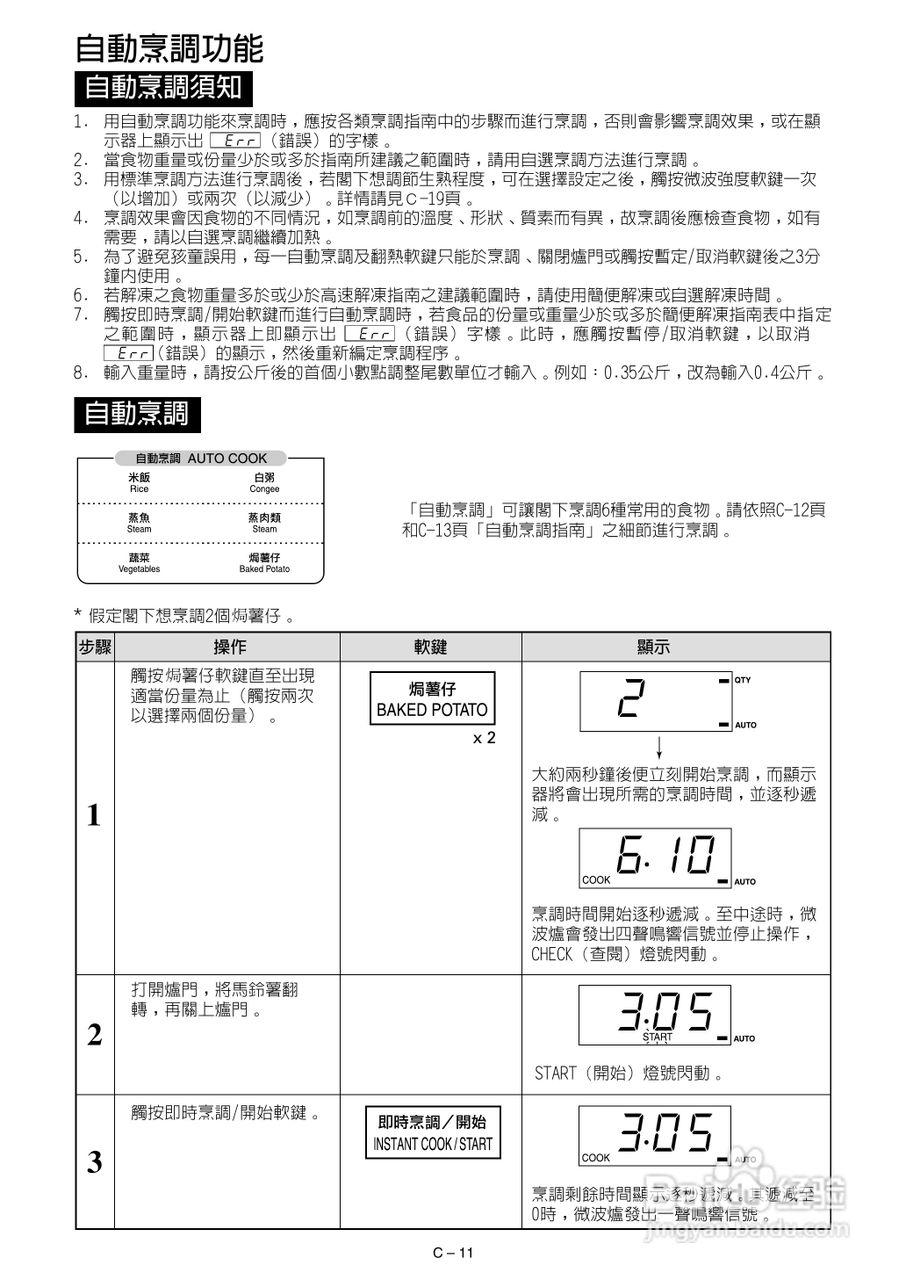 声宝R-392F(S)型微波炉说明书:[1]