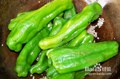 下饭的原汁虎皮烧辣椒的制作方法