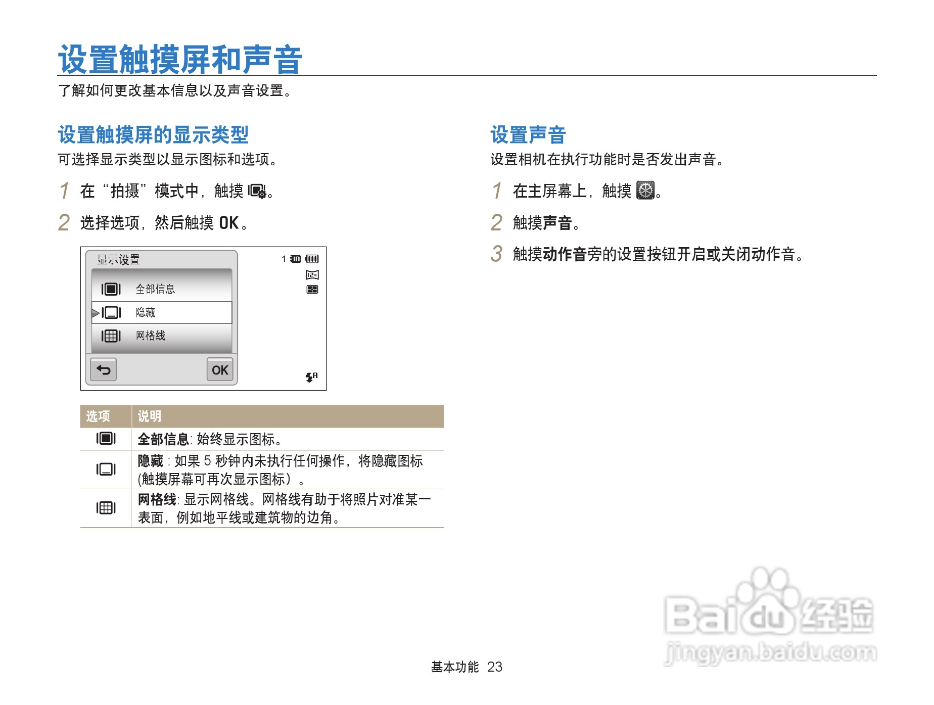 三星ST95数码相机使用说明书:[3]