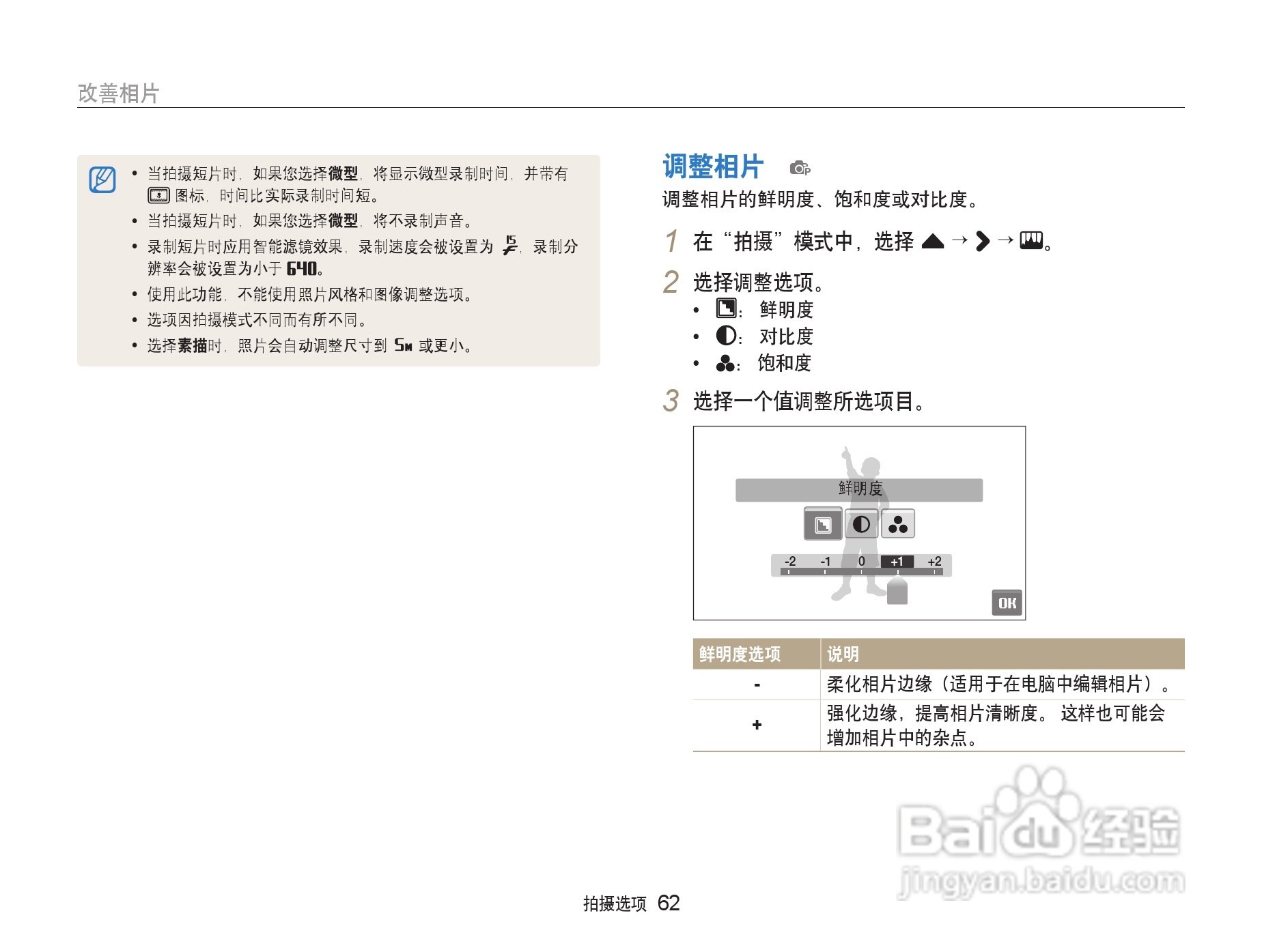 三星ST80数码相机使用说明书:[7]