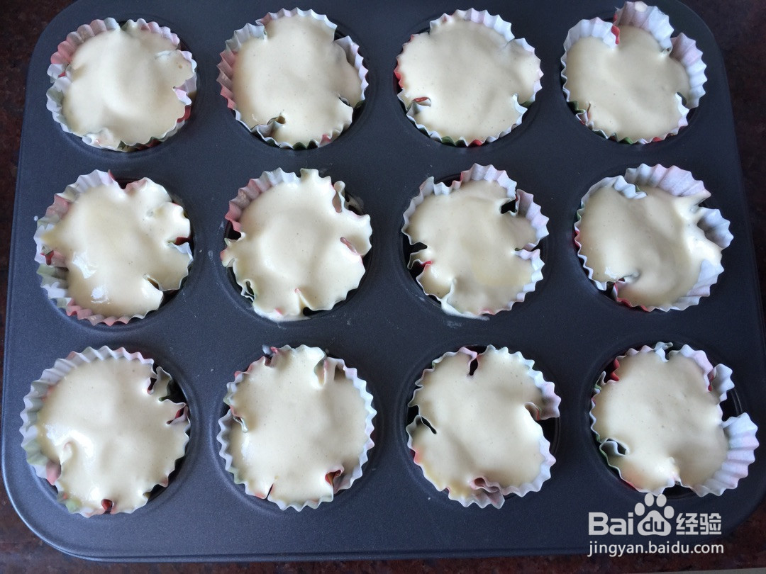迷你杯子蛋糕的做法