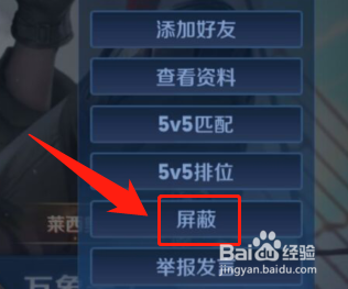 王者荣耀怎么拉黑屏蔽路人