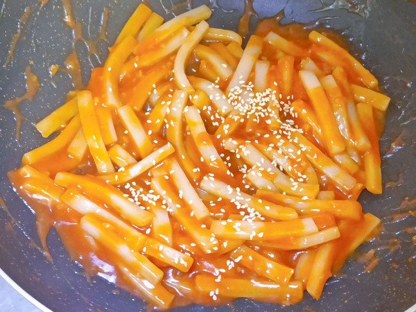 韩式辣酱炒年糕