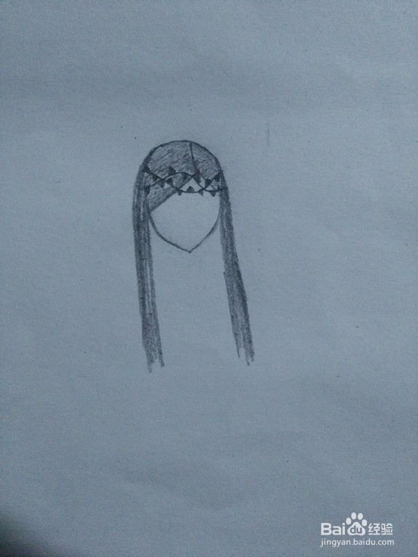 动漫人物头发怎么画(3)