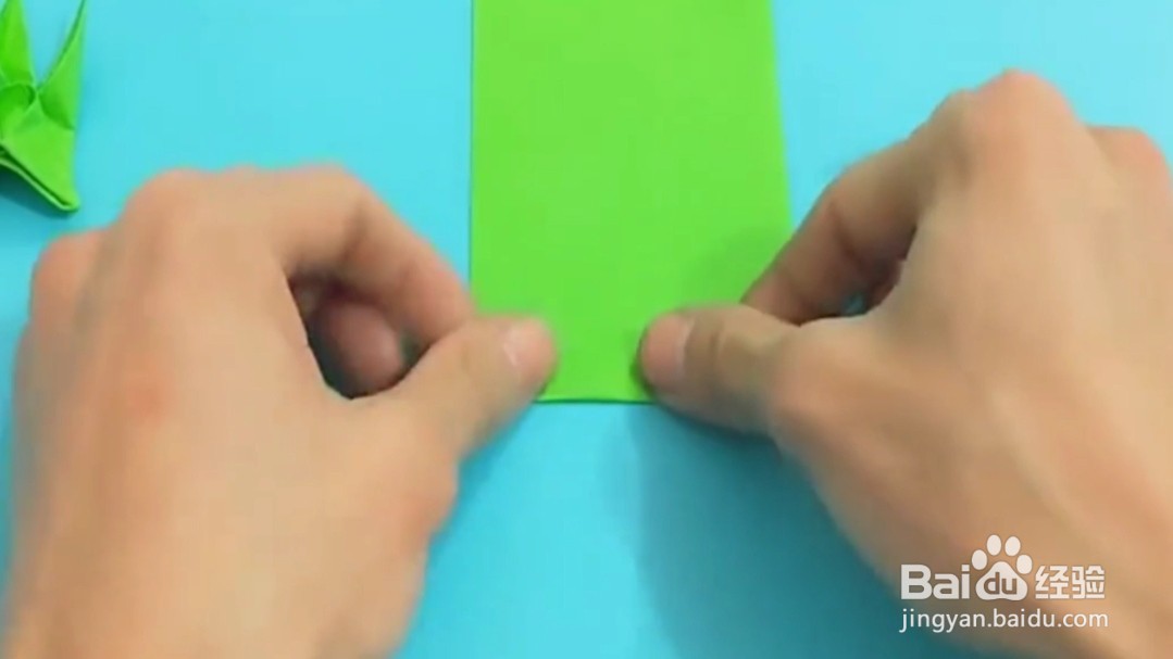 怎样用纸折出兔子指套？