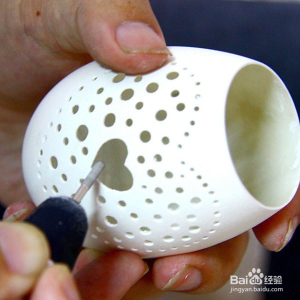 创意手工DIY项目加盟制作的蛋艺烛台教程