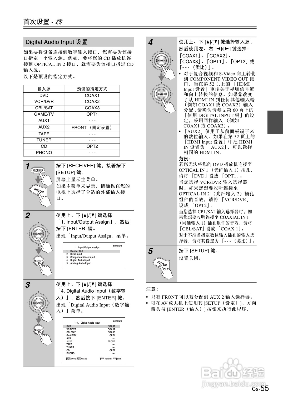 安桥AV放大机TX-SA876型使用说明书:[3]