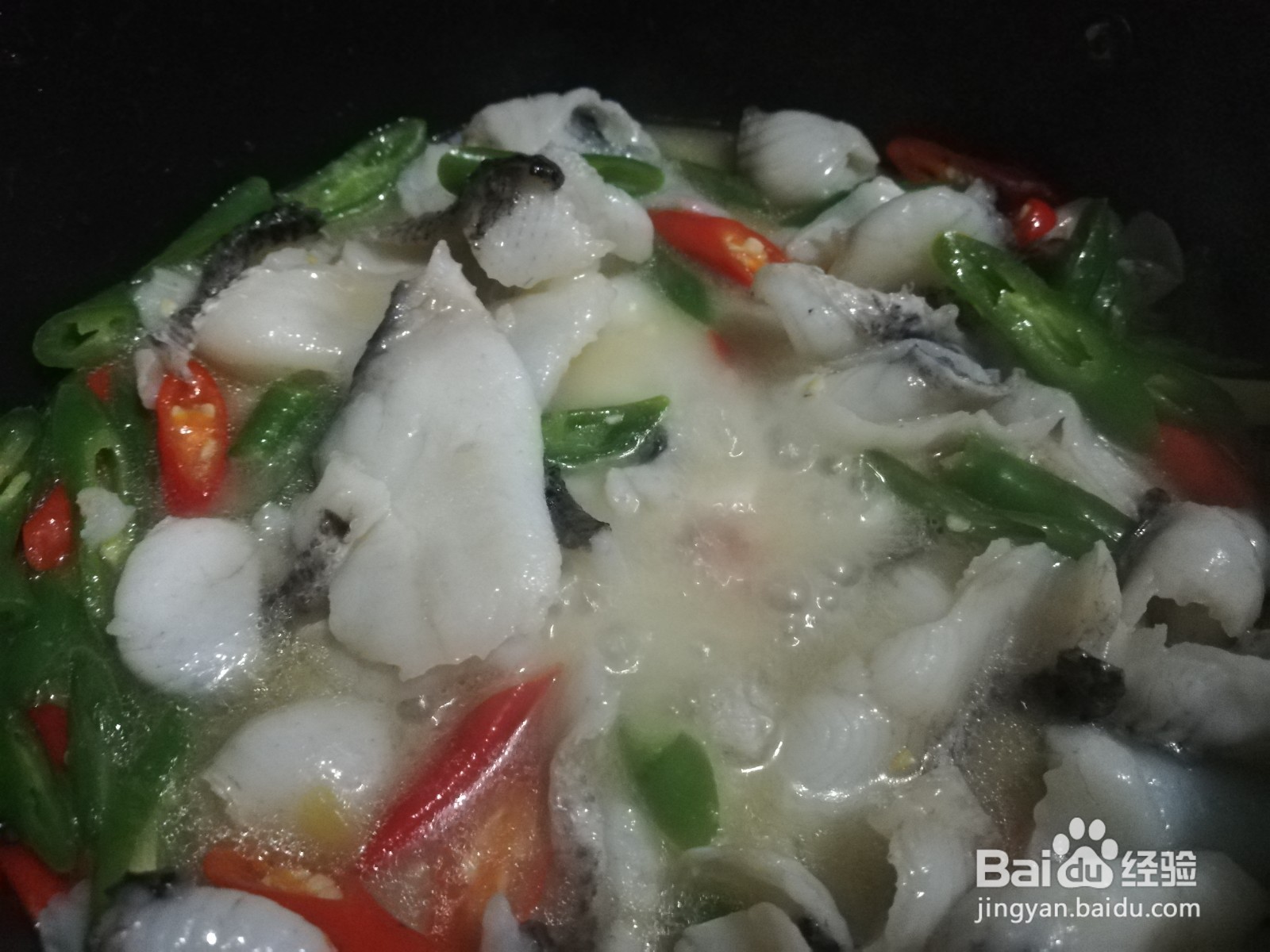 辣椒炒黑鱼片的简单做法