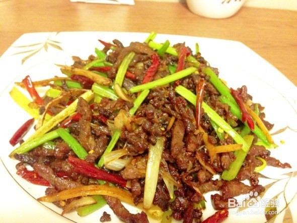 棒棒哒干煸牛肉丝