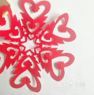 心心相印剪纸制作的方法