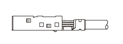 GT17HN系列针座连接器组合图系列一