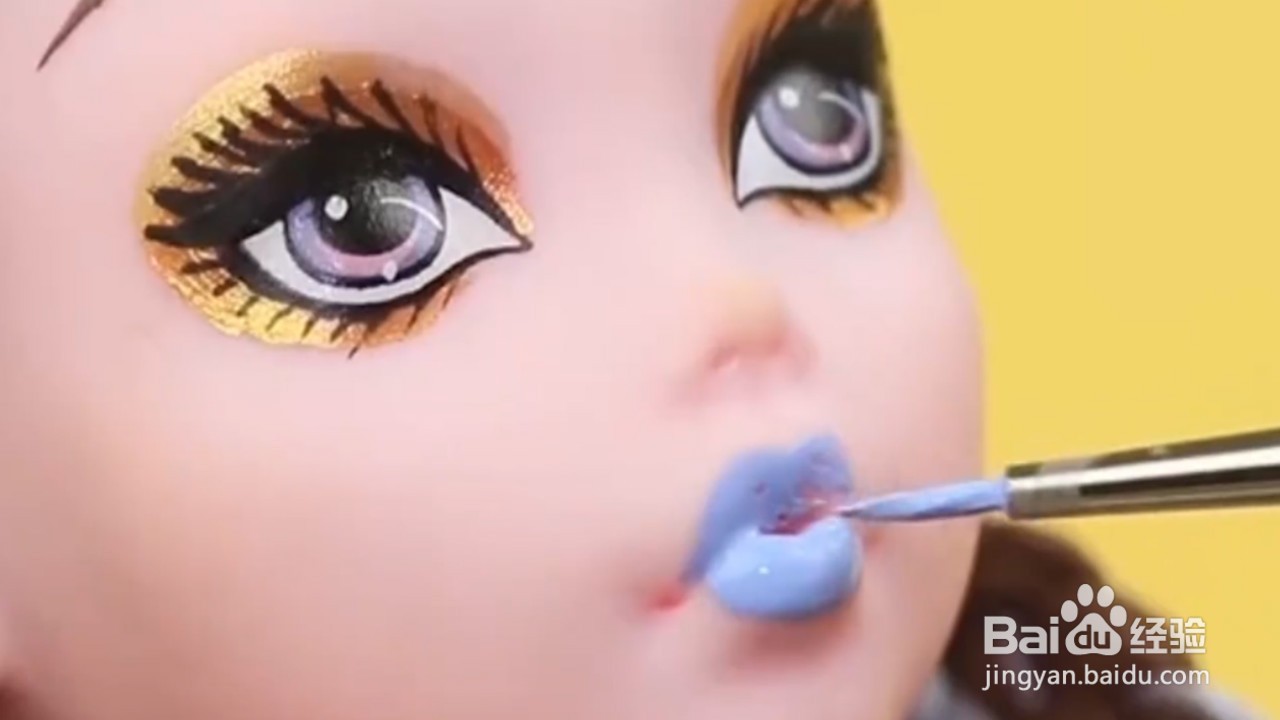 教你如何给芭比娃娃画个美美的妆容