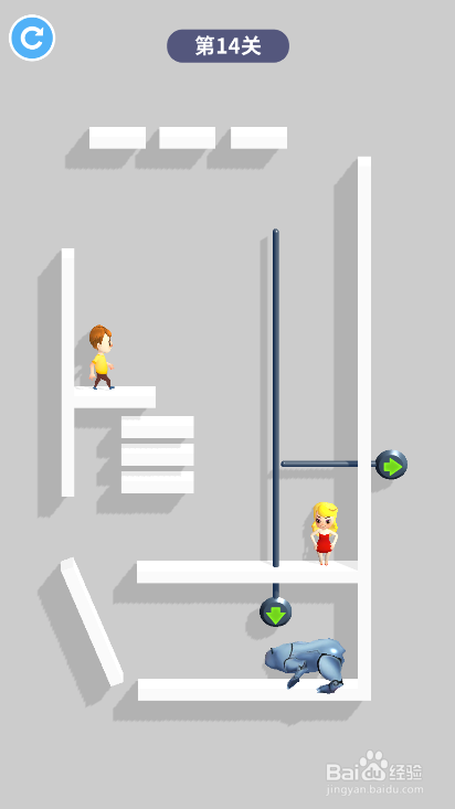 Tap Tap Rescue的第14关如何通过