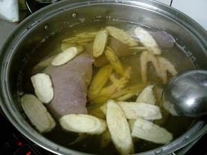 教你怎么做牛蒡猪横脷汤 百度经验