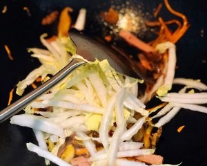 大白菜炒粉丝