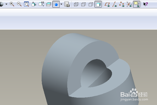 Proe三维训练二百八十四镜像实体