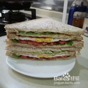 做三明治的步骤英文版