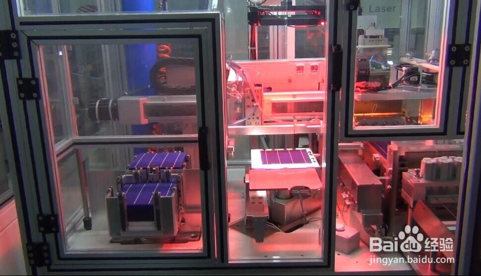 全自动太阳能电池片串焊排版一体机工艺流程图