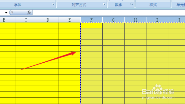 excel中如何快速复制粘贴多行或列的方法步骤