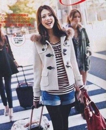 日系风格OL系女装外套新品冬装外套抢先看