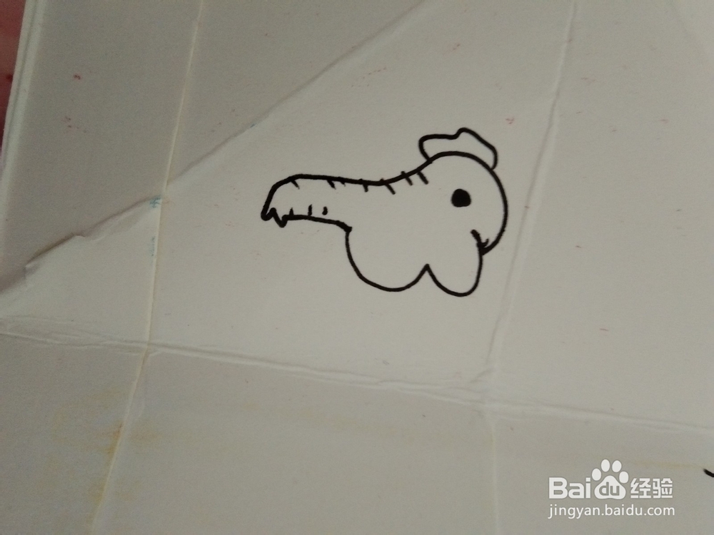 如何画简笔画大象
