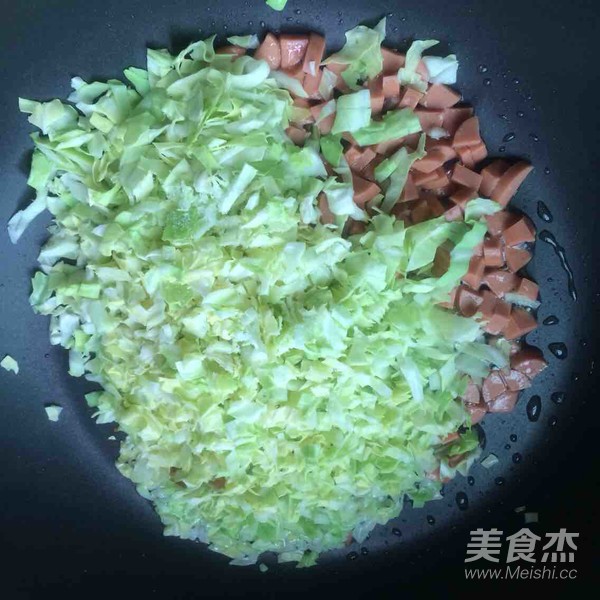 包心菜蛋炒饭