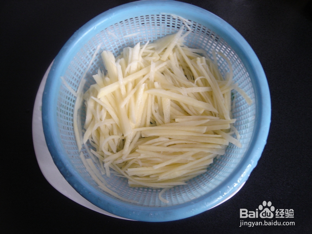 素炒土豆丝——舌尖上的家常味道