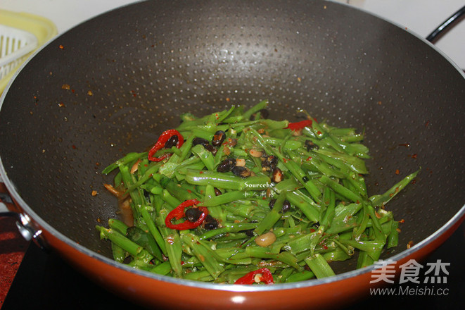 豆豉炒通菜的做法