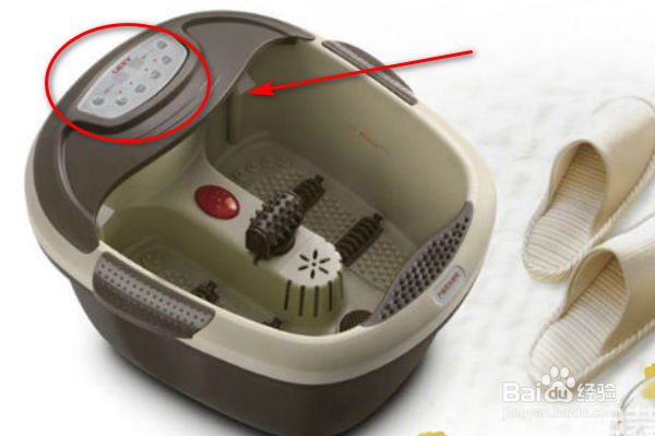 如何启动足浴盆呢？