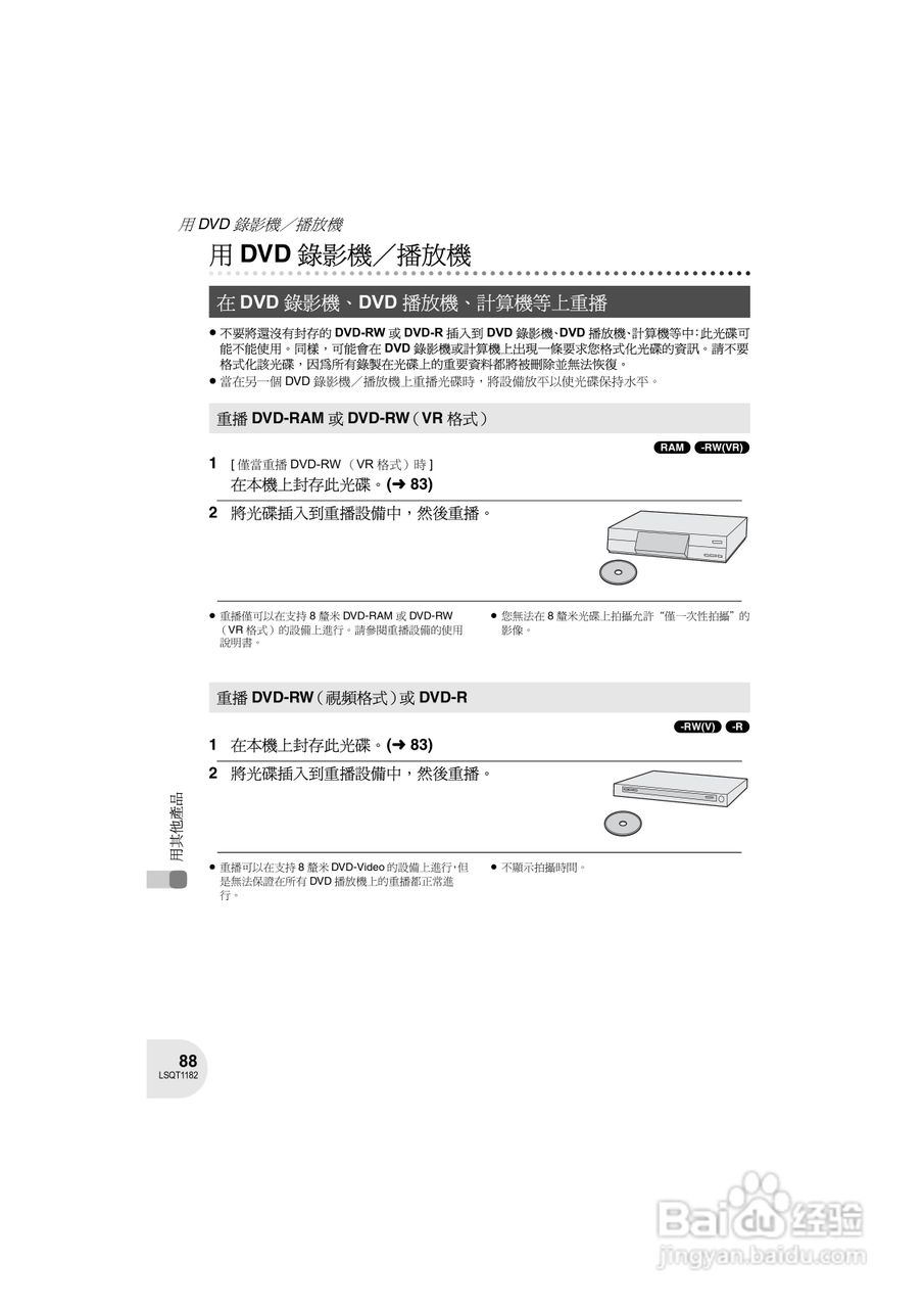 Panasonic VDR-D160GC DVD数码摄像机使用说明书:[9]