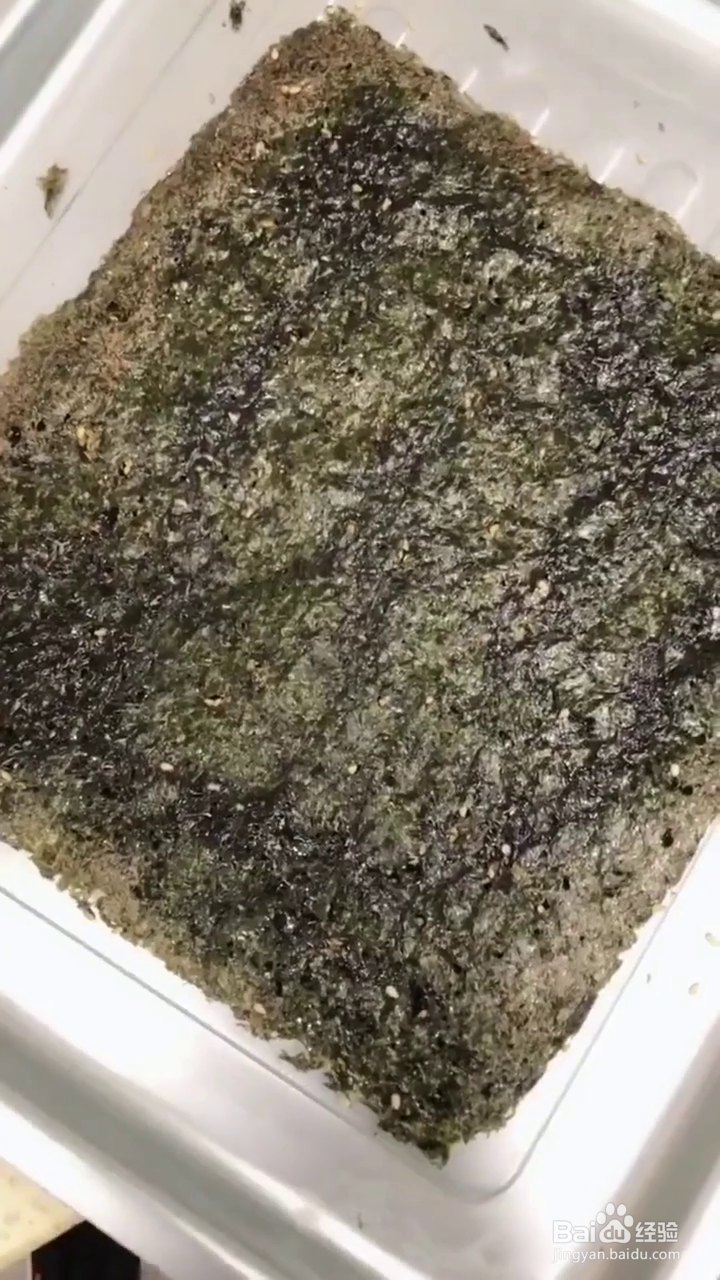 如何制作好吃的芝麻夹心海苔？