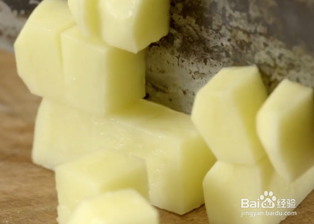 孜然土豆块的做法