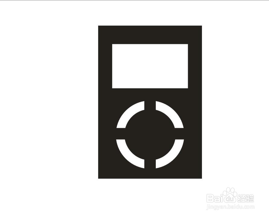 CorelDRAW怎么绘制MP3小图标？