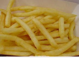 在家自己做炸薯条