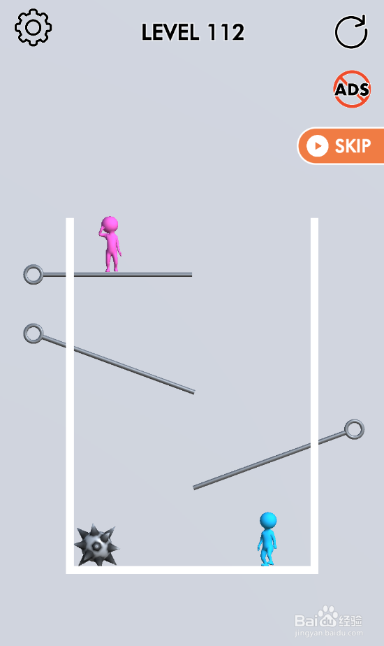 Blue Meet Pink的LEVEL 112怎样通关