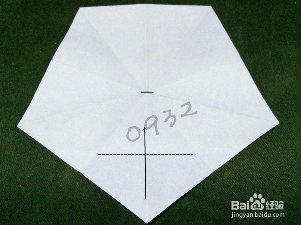 手工折纸制作：[3]五角星樱花