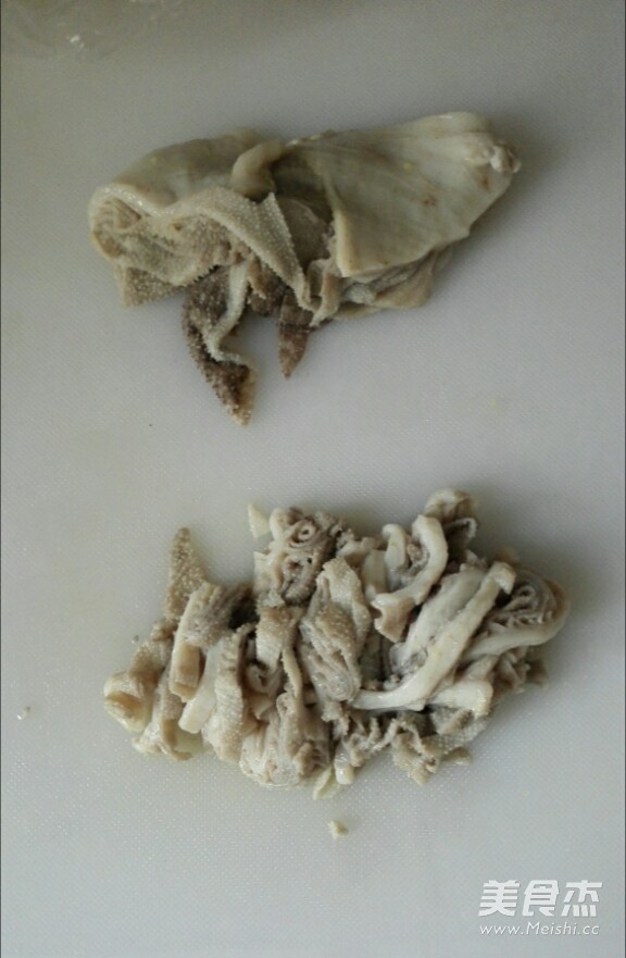 麻辣红油藕片百叶