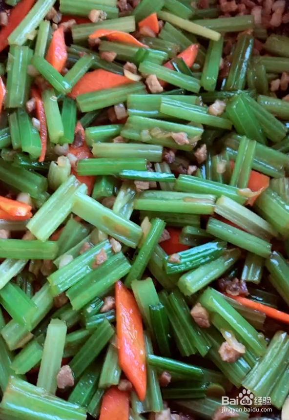 肉末芹菜这么做才好吃