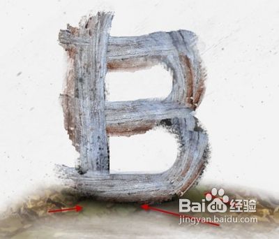 photoshop制作木头质感特效文字