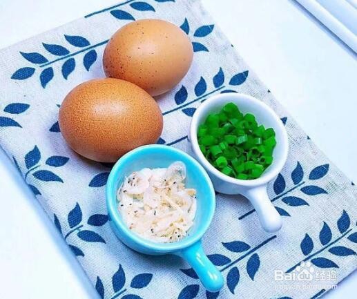 怎么做香葱虾米蒸蛋