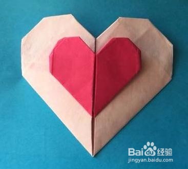 双重爱心的折法（C）