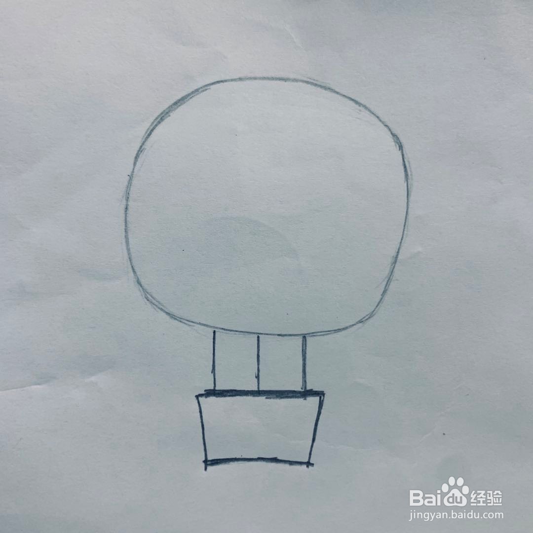 简笔画教程-热气球