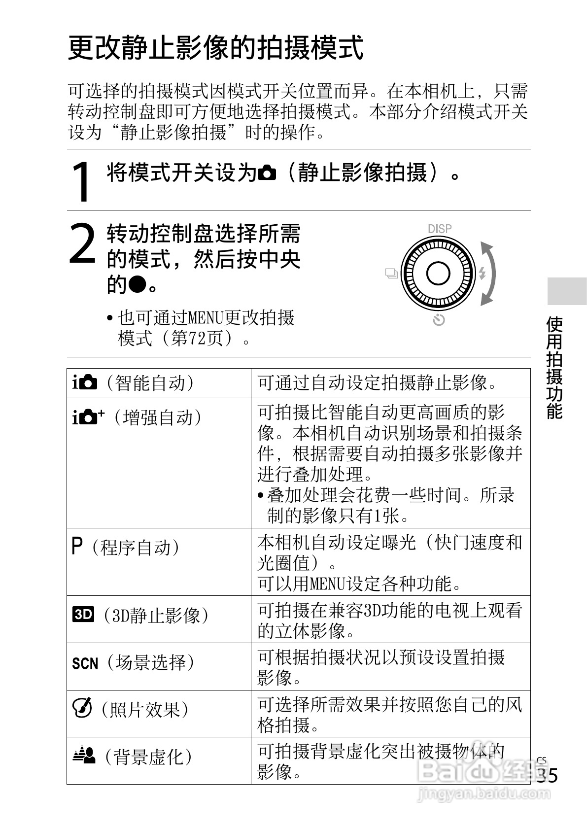 SONY索尼DSC-WX80数码相机说明书:[4]